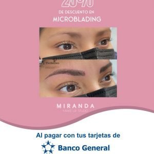Microblading Promo Banco General -25%