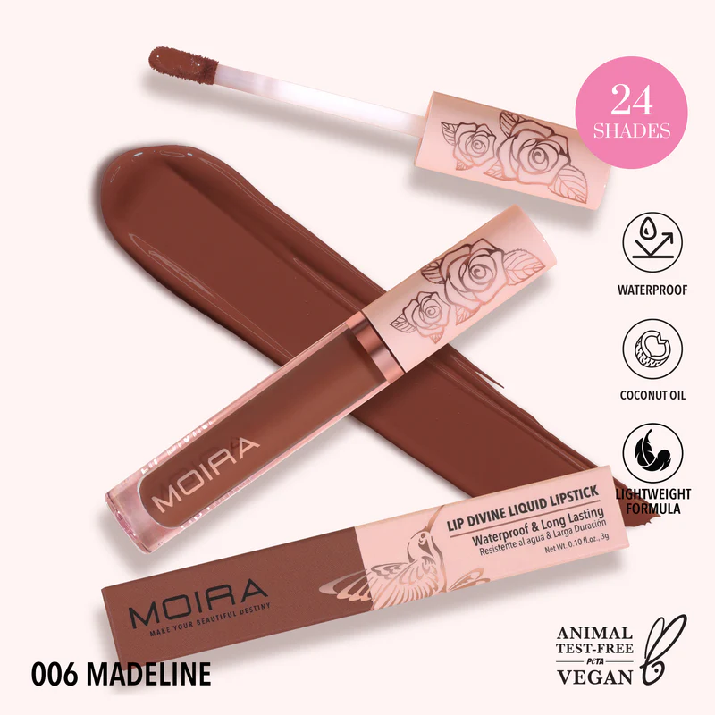 Moira Lip Divine Liquid Lipstick (006, Madeline)
