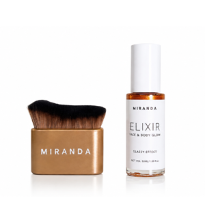 MIRANDA ELIXIR BODY GLOW 50ml + BODY BRUSH - COMBO
